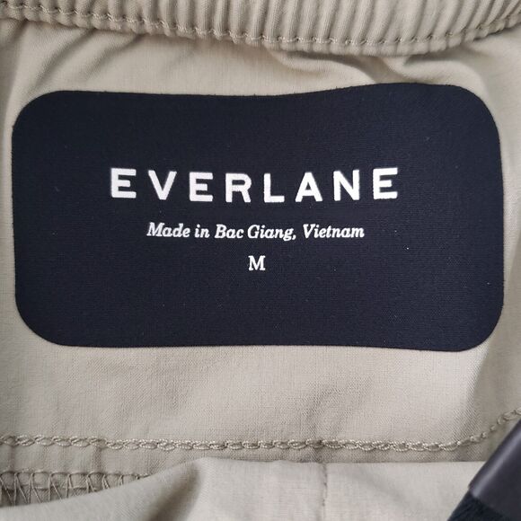 Everlane Sweatpants Womens M Light Tan Track High Rise Jogger 32x27 - Picture 9 of 11